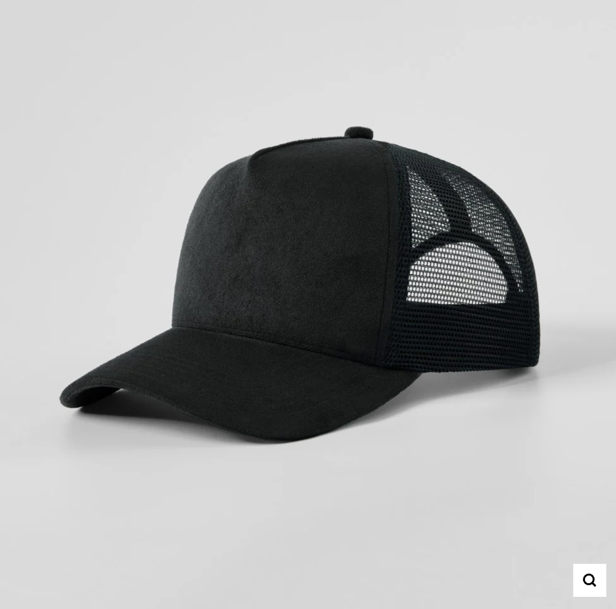 Blank 5 Panel Suede Trucker Hats Wholesale - 6710