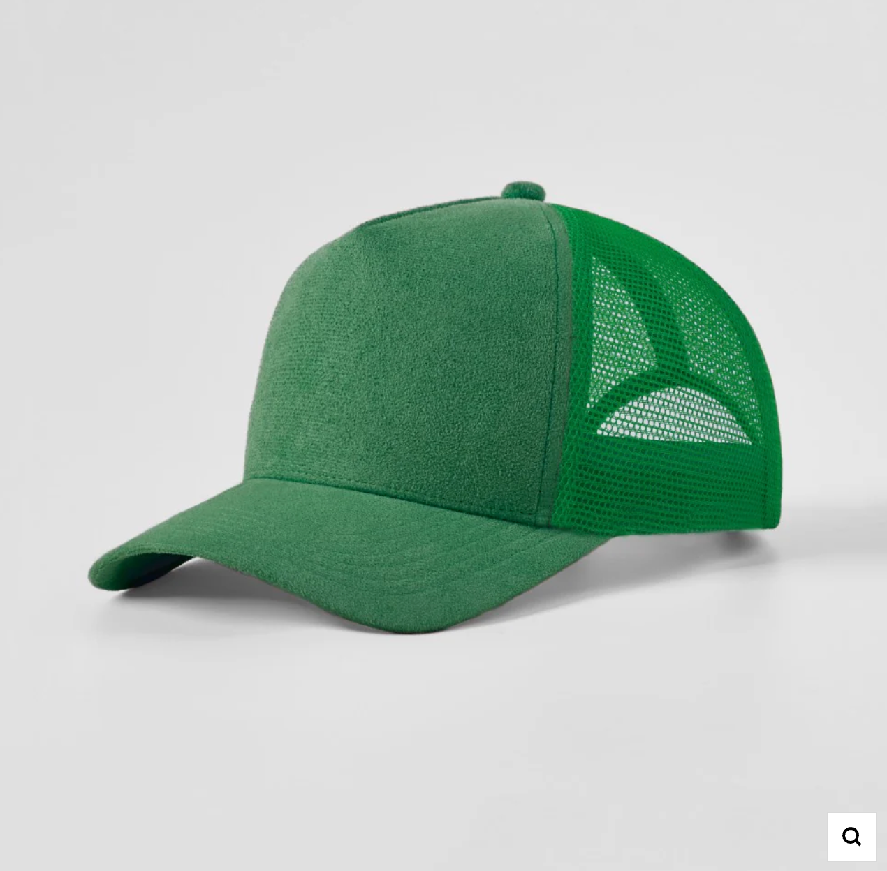 Blank 5 Panel Suede Trucker Hats Wholesale - 6710