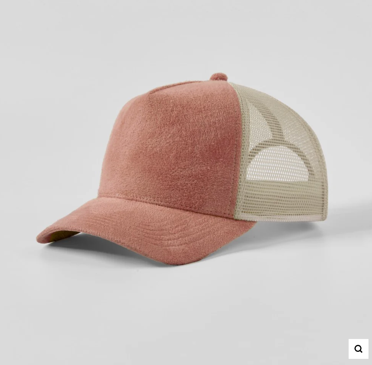 Blank 5 Panel Suede Trucker Hats Wholesale - 6710