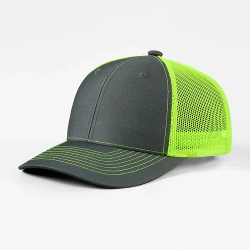 Blank 6 Panel Structured Mesh Trucker Hat Wholesale - 7018