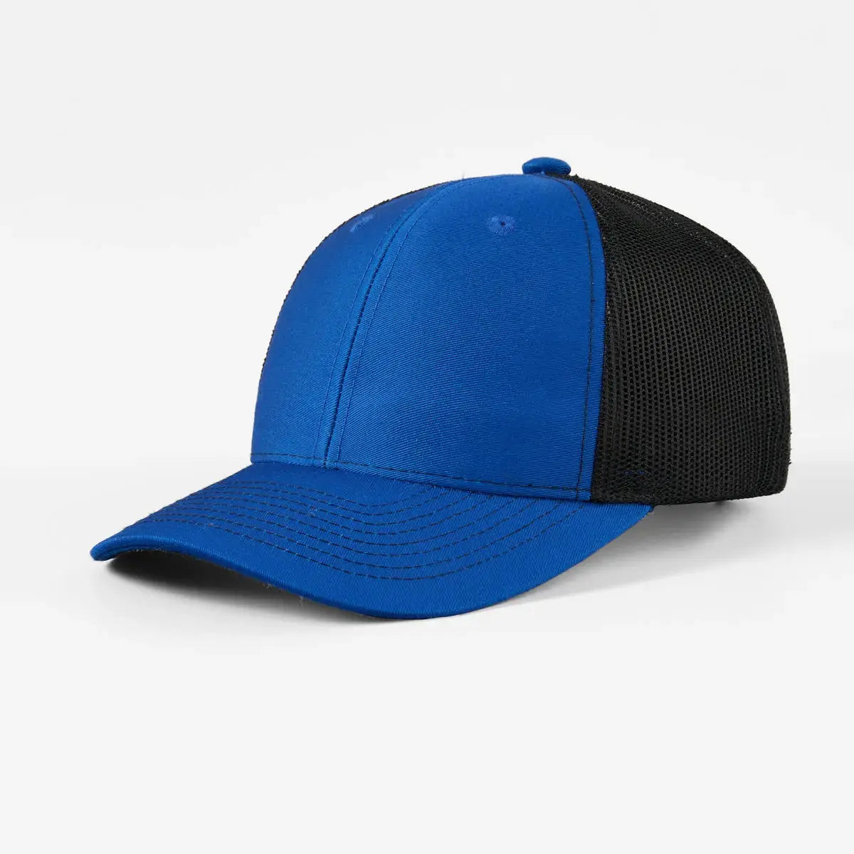 Blank 6 Panel Structured Mesh Trucker Hat Wholesale - 7018
