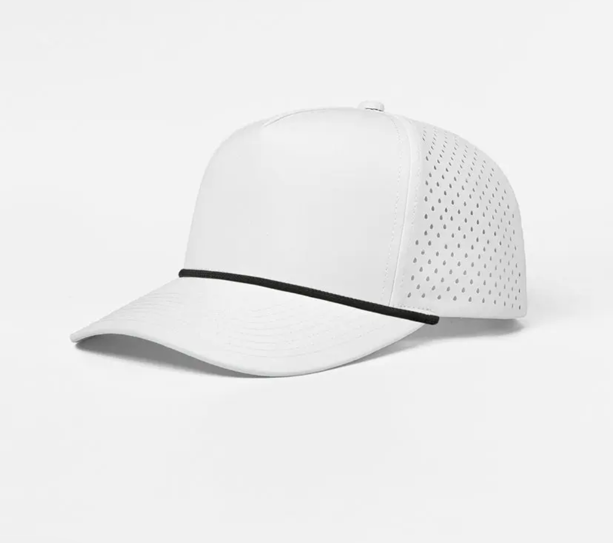 Blank & Custom 5 Panel Laser Performance Golf Rope Hat Wholesale - 6526P